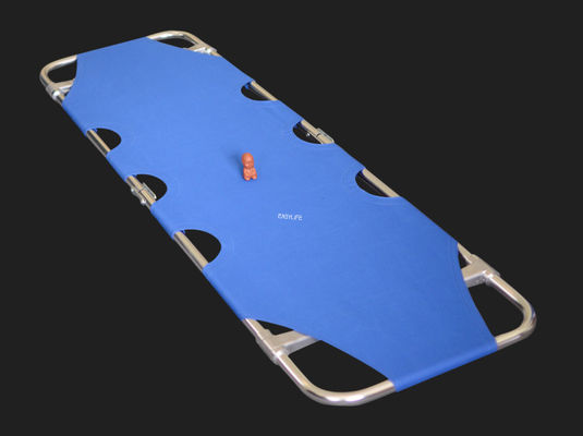 Легкие медицинские носилки из алюминиевого сплава, устойчивые к коррозии, многоцветные, легкие в эксплуатации