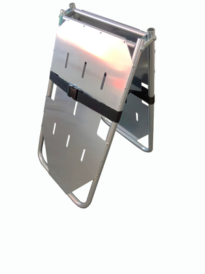 Хорошая цена. Алюминиевая сплав твердая доска Двухслойные носилки для переноса пациента удобный для ношения онлайн