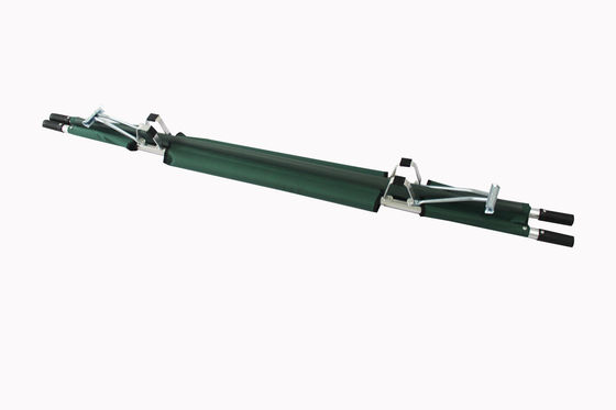 Нескладываемые носилки из алюминиевого сплава из кожи из Оксфорда для перевозки раненых.