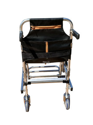 Складчивая толстая лестница из алюминиевого сплава с PVC тканью 4 колеса и 6 ручек