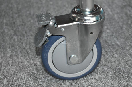 Складные носилки из алюминиевого сплава с широкими краями и низким положением для скорой помощи и спасательной тележки