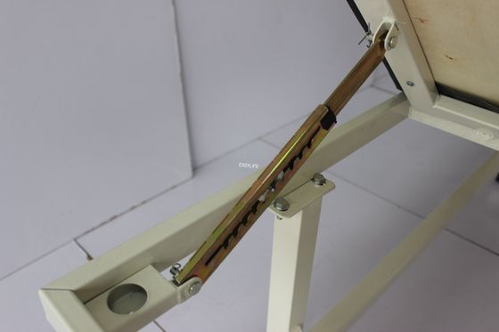 Кровати рассмотрения Gynae алюминиевого сплава медицинские вручную поднимаясь