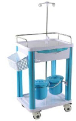 Клиника доктора Медицинск Разбивать Тележки Лекарства 92CM высококачественной больницы 750MM хирургическая нянча больница 2 слоев