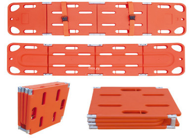 доска позвоночника 1.91M складная, растяжитель спасения огня пластиковый, плавая доска позвоночника складчатости растяжителя спасения