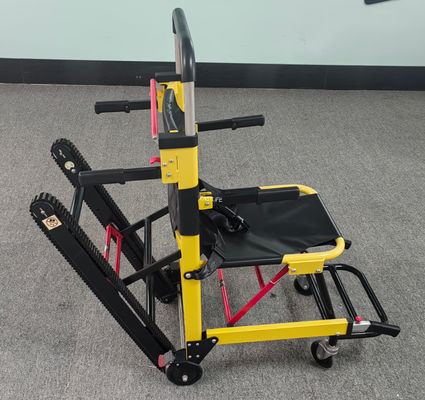 Алюминиевый сплав Ручной ползучий тип лестничный настил складной легкий для перевода больничного пациента